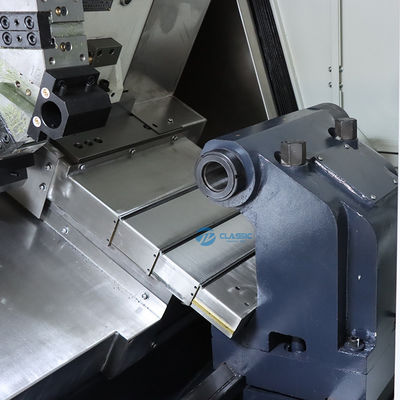 Machine de tour de commande numérique par ordinateur de lit de pente de la commande numérique par ordinateur TCK50A horizontale